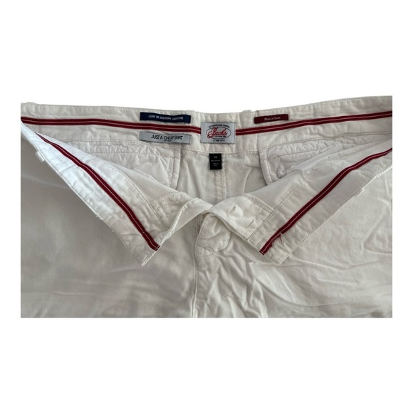 Jack & Jones White Cargo Shorts Relaxed Fit - Picture 3 of 3